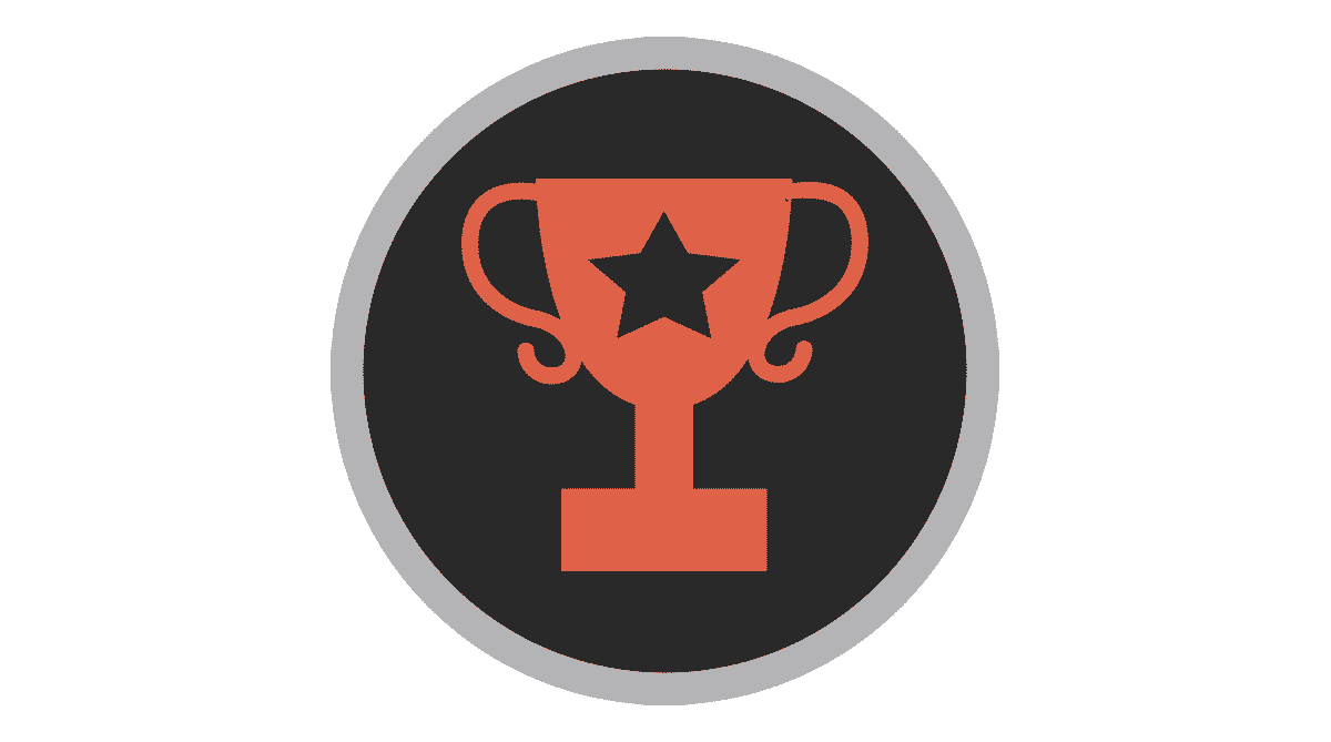 The Sportsmanship icon is a graphic of a trophy with a star in the center.
